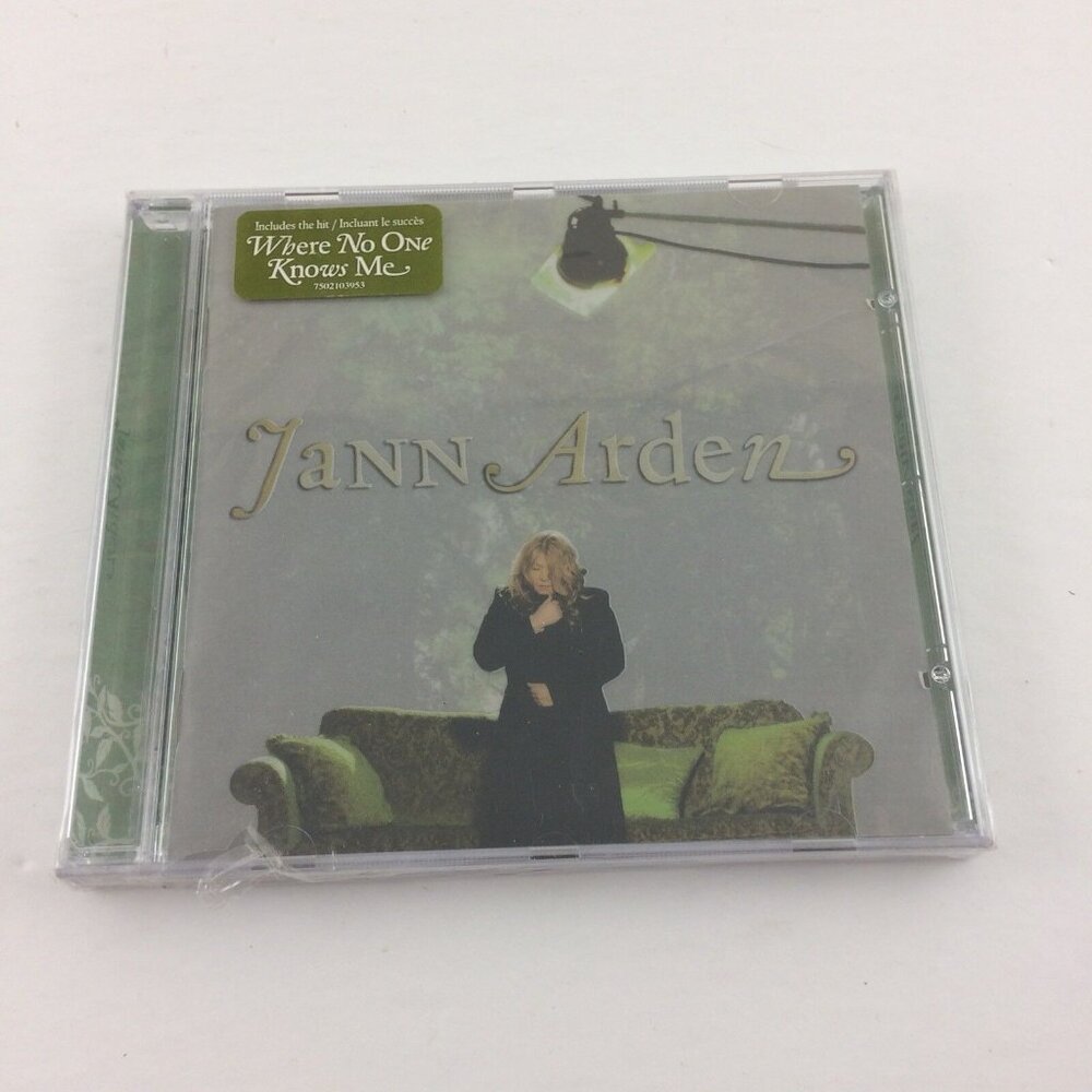 Jann Arden CD Sealed 2005 Self-Titled Album Universal Music Canada Damaged Case